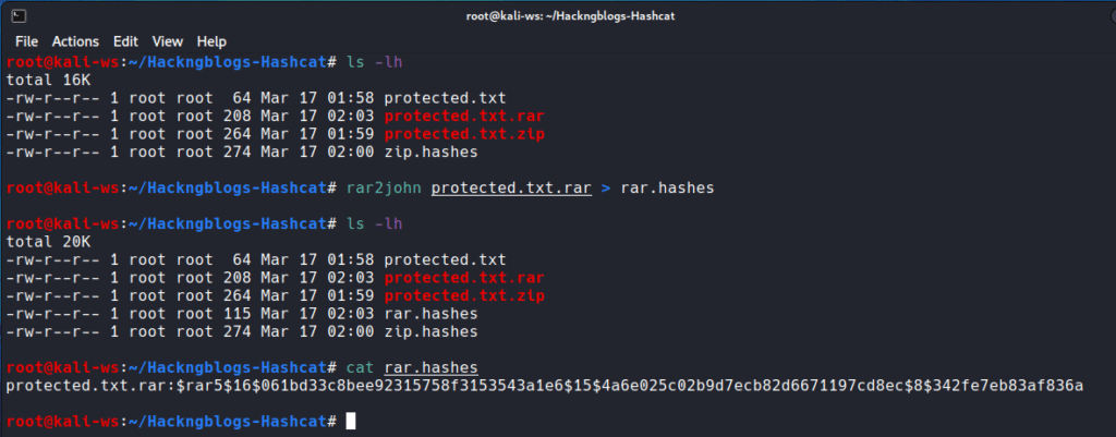 Cracking Password Protected Archives Using HashCat