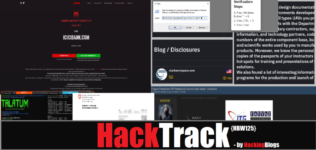 HackTrack Hackingblogs Weekly Breach Letter