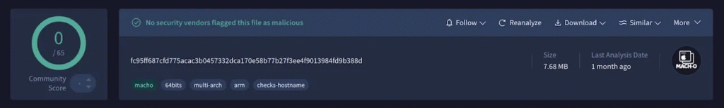 MacOS malware